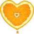 Apelsininė širdelė