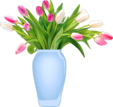 Tulpių vaza