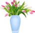 Tulpių vaza