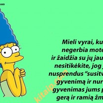 Žinutė vyrams