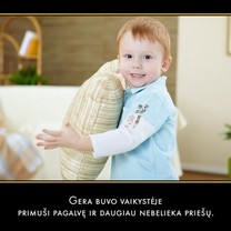 Gera buvo vaikystėje