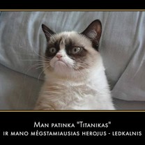 Man patinka "Titanikas"
