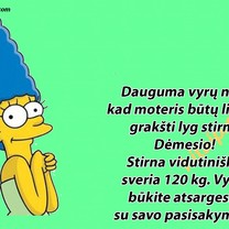 Atsargiai, vyrai!