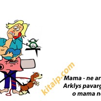Kodėl mama - ne arklys