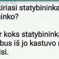 Statybininkai ir policininkai