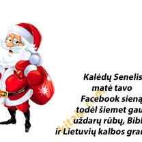 Ko laukti dovanų