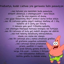 Pati geriausia šalis - Lietuva!