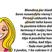 Pirmoji užduotis