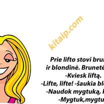 Naudok mygtuką 