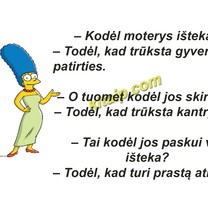 Kodėl moterys išteka?
