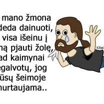 Dainuojanti žmona