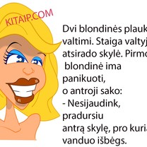 Blondinės ir valtys