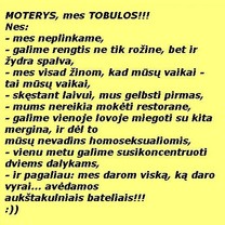 Moterys tobulos