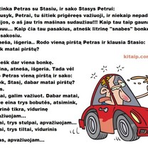 Girtas vairuotojas