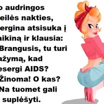 Po audringos nakties....