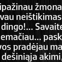 Dingusi žmonelė