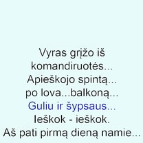 Po komandiruotės...