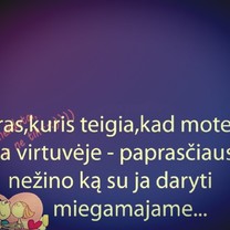 Žinokite vyrai...
