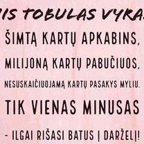 Tobulo vyro minusiukas