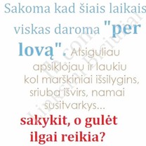Per lovą...