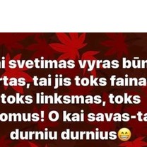Svetimas ar savas?