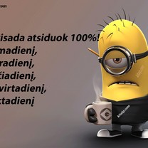Atsiduok darbui
