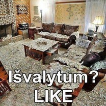 Aš tikrai sutvarkyčiau!