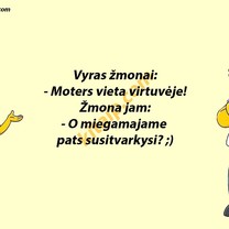 Vieta - kiekvienas turi savo