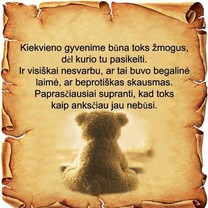 Daugiau tokiu nebebūsi..