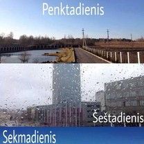 Trys dienos - trys metų laikai
