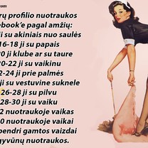 Profilio nuotraukų ypatumai