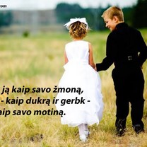 Mylėk, saugok ir gerbk!