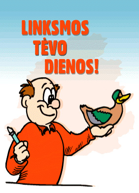 El. atvirukai Tėvo dienos proga
