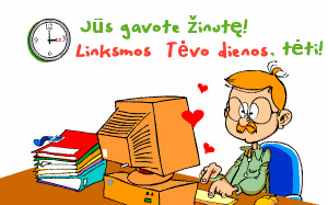 El. atvirukai Tėvo dienos proga