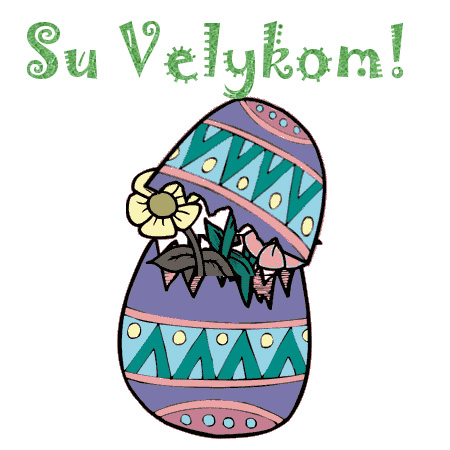 El. velykiniai atvirukai